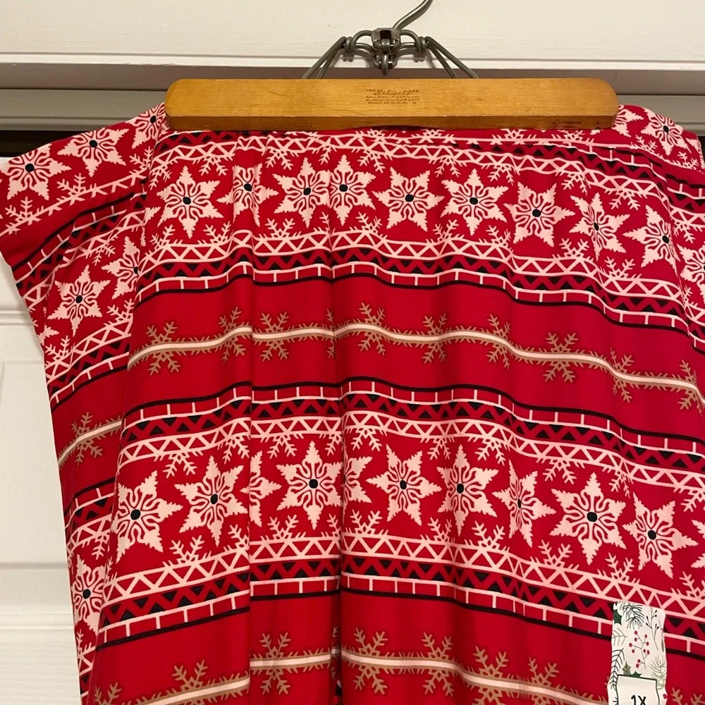 *Brand New Adult Snowflake Pajama Pants - Size 1X